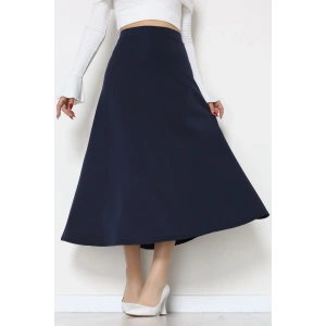 Scuba Kumaş Çan Etek Lacivert - 51231.1567.