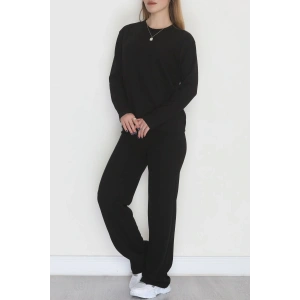 Selanik Kumaş İkili Takım Siyah - 42672.1247.