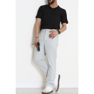 Regular Fit Erkek Kumaş Pantolon Gri - 70936.2061.