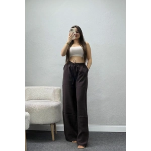 Soft Touch Dokuma Modal Pantolon Kahve - 30810.1837.