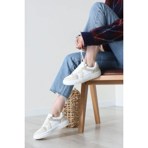 Spor Günlük Ayakkabı Beyazkrem - 31825.264.