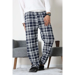 Süprem Ekoseli Erkek Pijama Altı Lacibeyaz - 70889.1838.