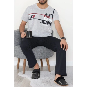 Süprem Erkek Pijama Takımı Grikırmızı - 42790.1838.