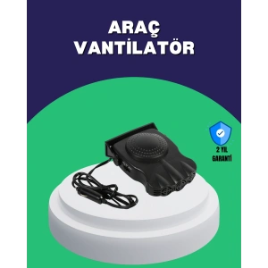 Taşınabilir 12V Araç Cam Buğu Çözücü