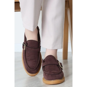 Termo Taban Tokalı Ayakkabı Süetkahve - 31652.1846.