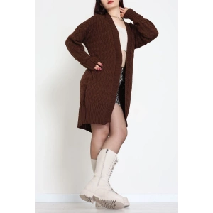 Triko Hırka Kahve - 370.1577.