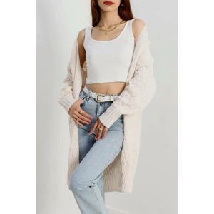 Triko Hırka Latte - 370.1577.