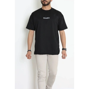 Wortex Oversize Erkek Tişört Siyah - 31688.1878.