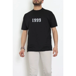 Wortex Oversize Erkek Tişört Siyah - 31700.1878.
