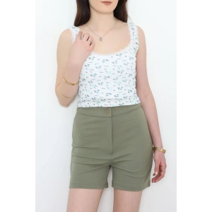 Yaka Dantelli Atlet Beyazyeşil - 22531.1723.