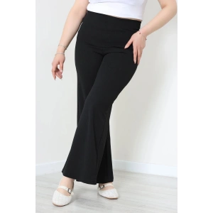 Yandan Fermuarlı Zra Krep Pantolon Siyah - 71444.2132.