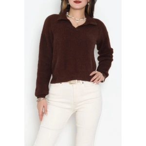 Yumuşak Dokulu Triko Kahve - 51109.1765.