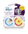 Avent 0% BPA Free Flow Yalancı Emzik 0-6 ay Truman Serisi 2li