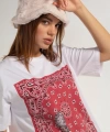 Baskılı Tişört - BEYAZ