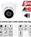 EZCOOL EZ-5075HD 5MP 3.6MM 18SMD AHD SESLİ DOME