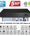 EZCOOL EZ-8404AHD 4KANAL 5MP 1SES 1HDD XMEYE XVR