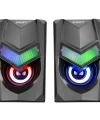 SNOPY SN-X25 2.0  RGB IŞIKLI 3WX2SİYAH USB SPEAKER