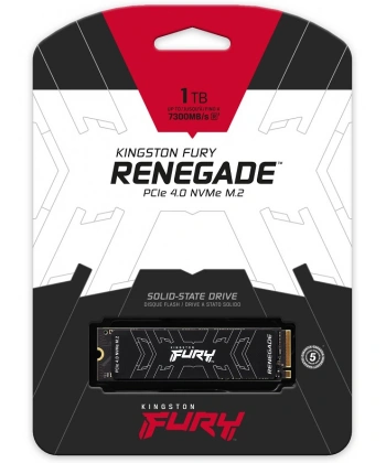 1TB KINGSTON FURY Renegade M.2 NVMe PCIe 4.0 SFYRS/1000G 6000/7300MB/s