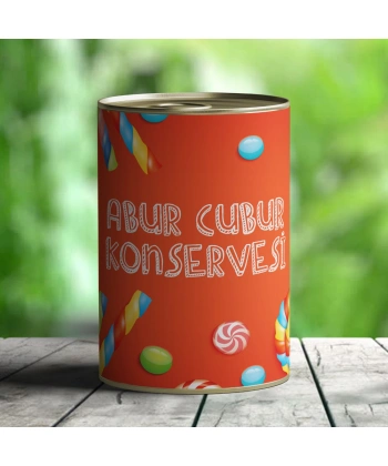Abur Cubur Ürünler Hediye Konservesi