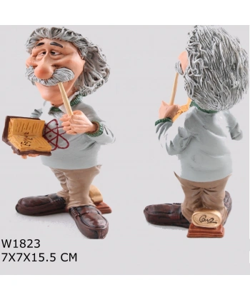 Albert Einstein Özel Dekoratif Biblo
