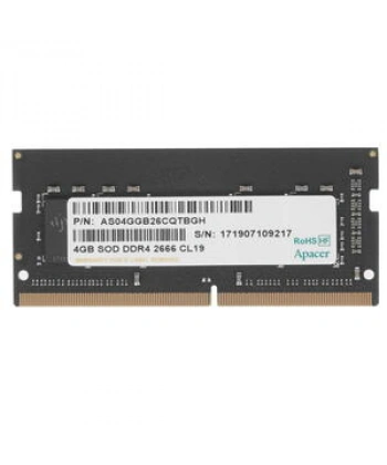 Apacer 4GB (1x4GB) 2666Mhz CL19 DDR4 Notebook SODIMM Ram (ES.04G2V.KNH)