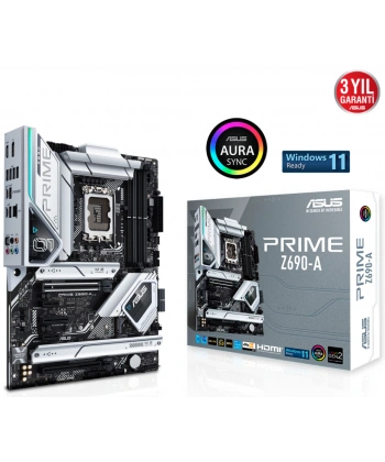 ASUS PRIME Z690-A DDR5 6000Mhz(OC) HDMI DP M.2 ATX 1700p