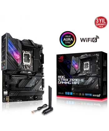 ASUS ROG STRIX Z690-E GAMING WIFI 6400Mhz(OC) HDMI M.2 ATX 1700p