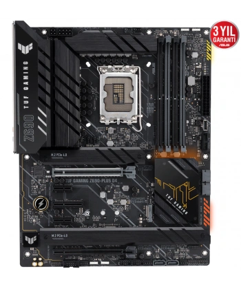 ASUS TUF GAMING Z690-PLUS D4 5333Mhz(OC) DDR4 HDMI DP M.2 ATX 1700p