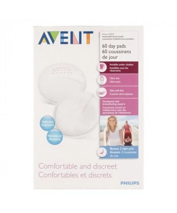 Avent Tek kullanımlık Göğüs Pedi 60lı