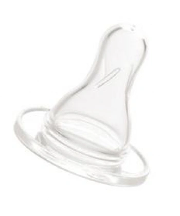 Bebedor Standart Biberonlar İçin Silikon Uçlu Biberon Emziği 3-6 Ay