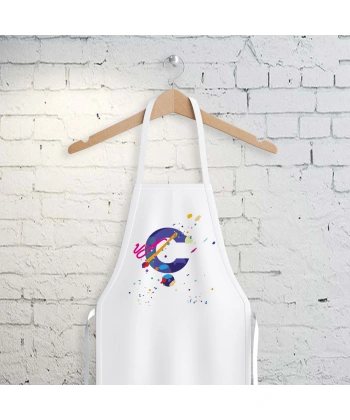 Ç Harfi Tasarımlı Mutfak Önlüğü