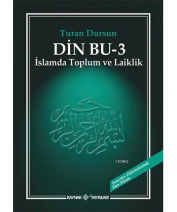 Din Bu - 3; İslamda Toplum ve Laiklik