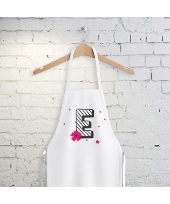 E Harfi Tasarımlı Mutfak Önlüğü