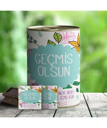 Geçmiş Olsun Hediyelik Çikolata Konservesi