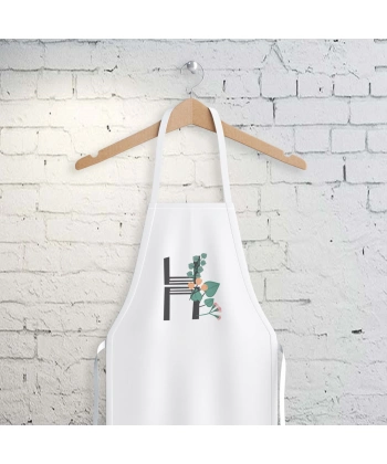 H Harfi Tasarımlı Mutfak Önlüğü