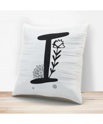 I Harfi Tasarımlı Yastık Kılıfı