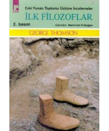 İlk Filozoflar; Eski Yunan Toplumu Üstüne İncelemeler