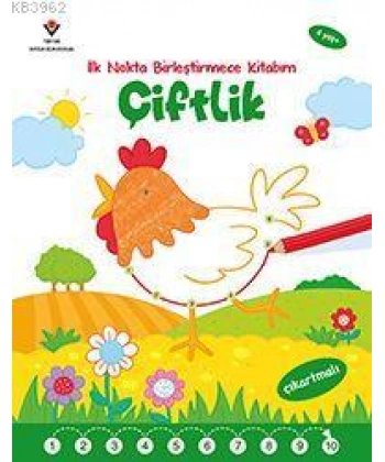 İlk Nokta Birleştirmece Kitabım - Çiftlik 4 Yaş