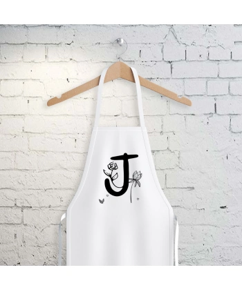 J Harfi Tasarımlı Mutfak Önlüğü