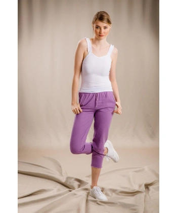 Jogger Pantolon - LİLA