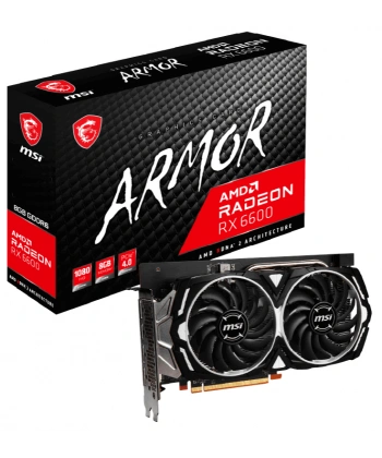 MSI RADEON RX 6600 ARMOR 8G GDDR6 HDMI 3XDP 128BİT