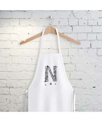 N Harfi Tasarımlı Mutfak Önlüğü