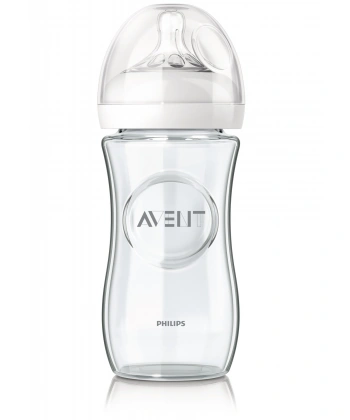 Philips Avent Natural Güvenli Cam Biberon 240ml 0+Ay 8710103876236