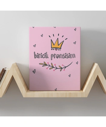 Romantik Tasarımlı Mini Kanvas Tablo - No26