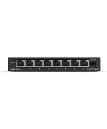 RUIJIE REYEE RG-ES108D 8 PORT 10/100 SWITCH METAL KASA