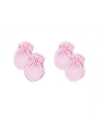 Sema Bebe Yenidoğan 4 lü Eldiven -Pembe