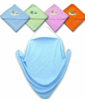 Sevi Bebe Başlıklı Kare Havlu - 90x90cm