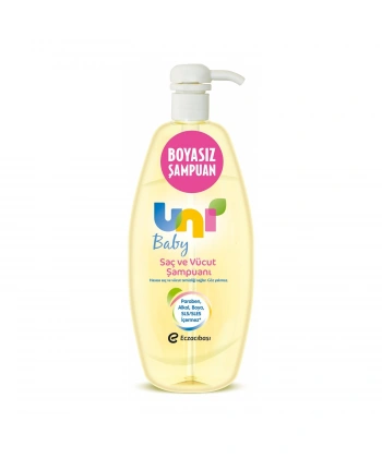 Uni Baby Saç ve Vücut Şampuanı 750 ml - Ekonomik Boy -