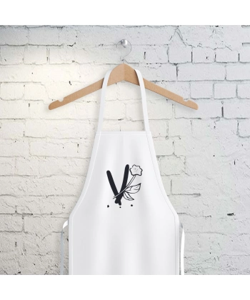 V Harfi Tasarımlı Mutfak Önlüğü