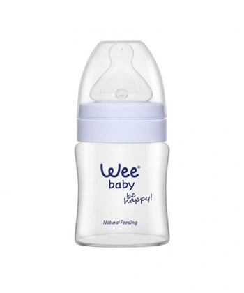 Wee Baby Isıya Dayanıklı Akıtmaz Cam Bardak 120 ML